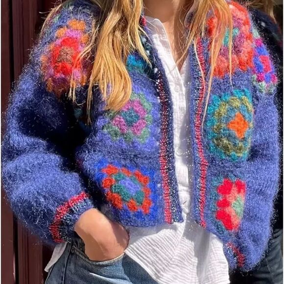 Stunning Handmade Cardigan  - Picture 5 of 6